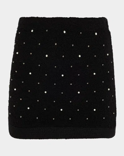 FRAME THE EMBELLISHED MINI SKIRT