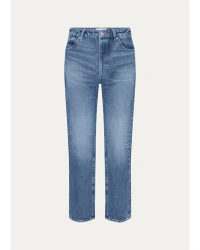 Frame The Essential Straight-leg Jeans In Blue