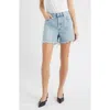 Frame Denim The Timeless Tricky Short In Blue