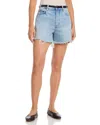 Frame Denim The Timeless Tricky Short In Blue