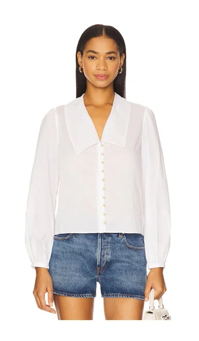 Frame The Eyelet Sailor Blouse