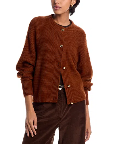 Frame The Femme Cardigan In Gray