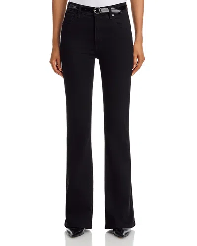 Frame The Flare High Rise Jeans In Black