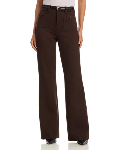 Frame The Flare Pants In Animal Print