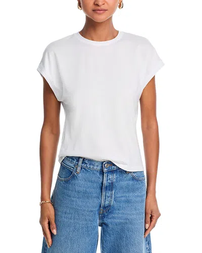 Frame The Gathered Tee In White