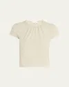 Frame The Gathered Tee In Green