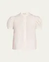 Frame The Gathered Top In Navy