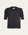 Frame The Gillian Top In Black