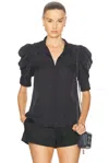 Frame The Gillian Top In Black