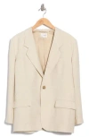 Frame The Grandfather Blazer In Brown