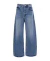 Frame Jeans With Belt Loops In Blue