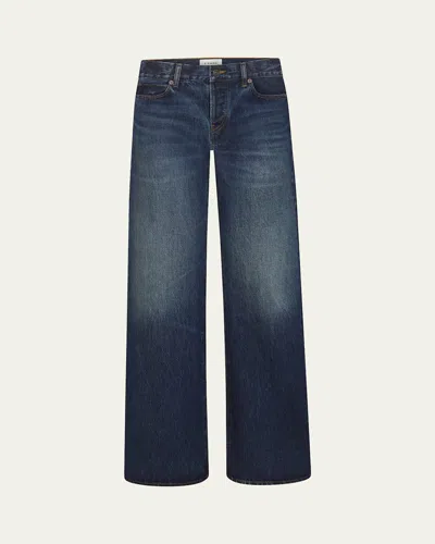 Frame The Gray Jeans In Blue