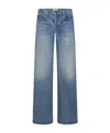 Frame Belt-loop Jeans In Blue