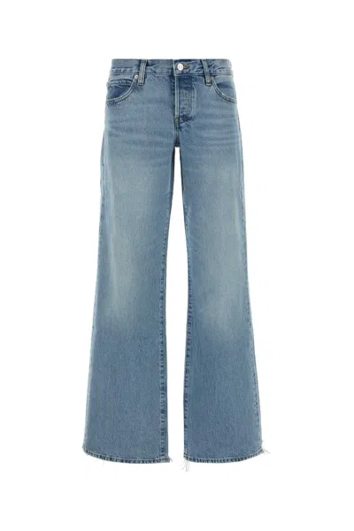 Frame The Gray Jeans In Blue
