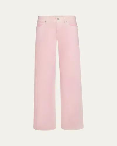 Frame The Gray Jeans In Cotton Candy