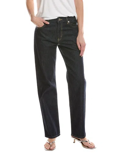 Frame The Hang Long Rinse Straight Jean In Black