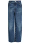 Frame The Hang Straight-leg Jeans In Blue