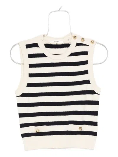 Frame The Harbor Striped-pattern Vest