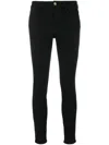 Frame Ali High-rise Skinny Jeans In Black