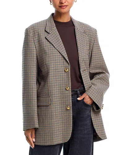 FRAME THE HOUNDSTOOTH BLAZER