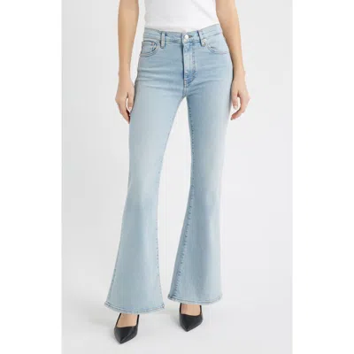 Frame The Icon Flare Jeans In Blue