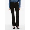 Frame The Icon Flare Leg Jeans In Black