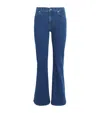 Frame The Icon Flared Jeans In Blue
