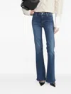 Frame The Icon Flared Jeans In Blue