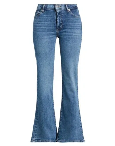 Frame The Icon Woman Jeans Blue Size 29 Cotton, Pre-consumer Recycled Cotton, Recycled Polyester, Ly