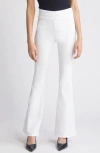 Frame High Rise Le Palazzo Crop Jean In Au Natural Clean Raw After In White