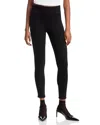 Frame The Jetset Crop Skinny Jeans In Sheen Noir