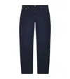 Frame The Jetset Modern Straight Jeans In Navy