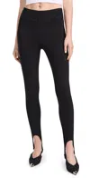Frame The Jetset Stirrup In Sheen Noir