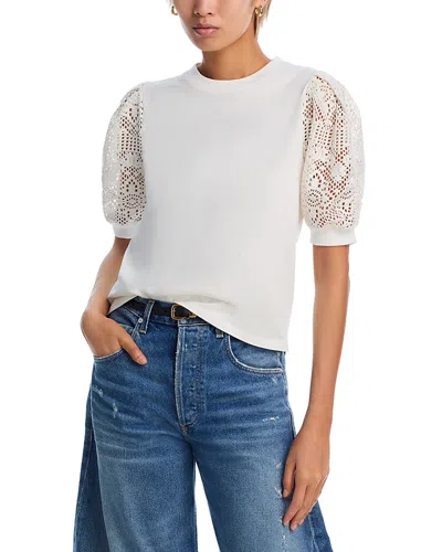 FRAME THE LACE SLEEVE TEE