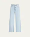 Frame Collegiate Wide-leg Jeans In Blue