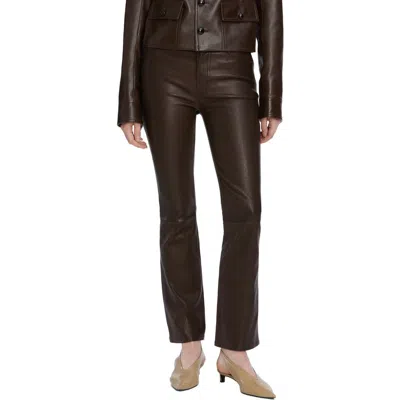 FRAME FRAME THE LEATHER REBOOT CROP PANTS