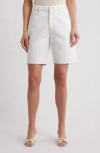 Frame The Leisure Denim Shorts In Nude