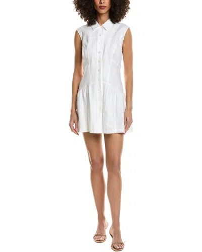 Frame The Linen Day Dress In Neutral