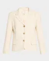 Frame The Smart Linen Blend Blazer
