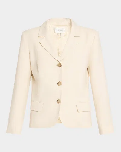 FRAME THE LINEN SMART BLAZER