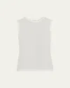 Frame The Lofty Tank Top In Gray