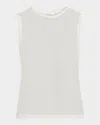 Frame The Lofty Tank Top In White
