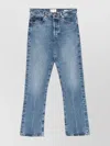Frame The Long Straight Leg Jeans In Blue