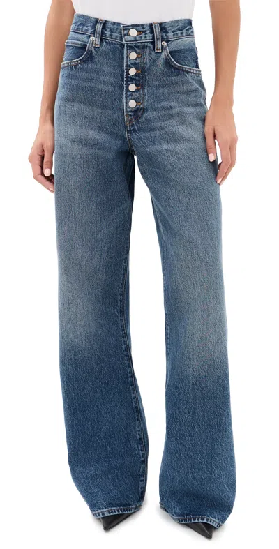 Frame The Loose Exposed Buttons Jeans Soundwave