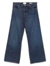 Frame Loose Fit Wide-leg Jeans In Blue