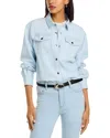Frame The Mainstay Denim Shirt In Blue