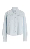 Frame The Mainstay Denim Shirt In Light Wash