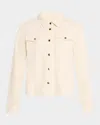 Frame Butter-coloured Denim Shirt In Butter