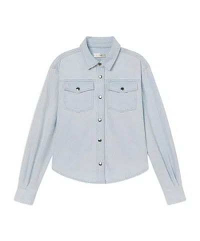 Frame The Mainstay Shirt In Misty