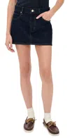 Frame The Mini Skirt Rinse